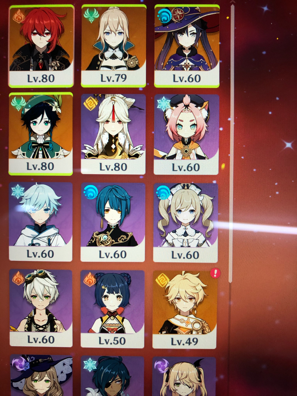 萌新提问已解决有哪些角色需要宗室套啊