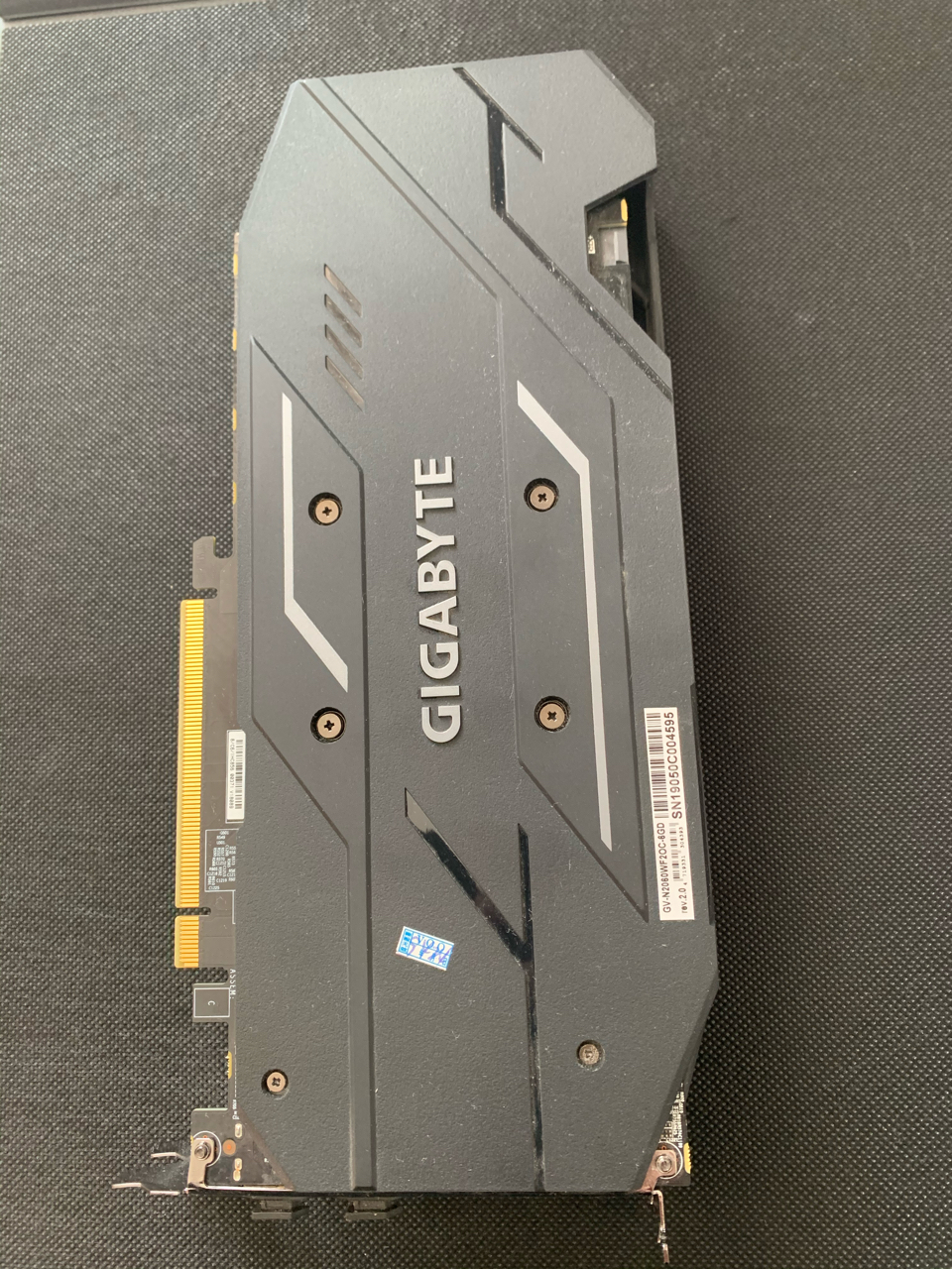 电脑硬件出技嘉2060windforceoc6g已出