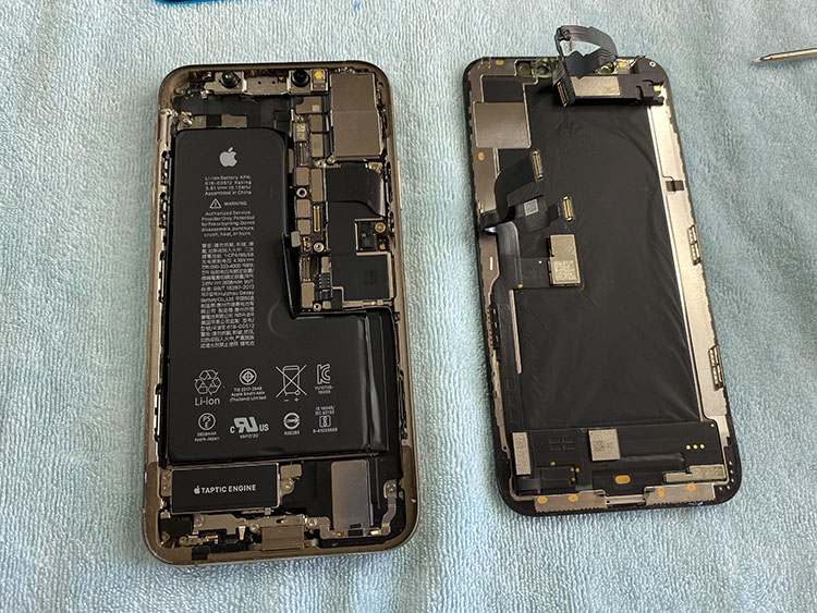 iphonexs换大容量电池教程