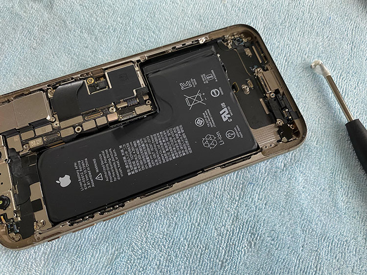 iphonexs换大容量电池教程