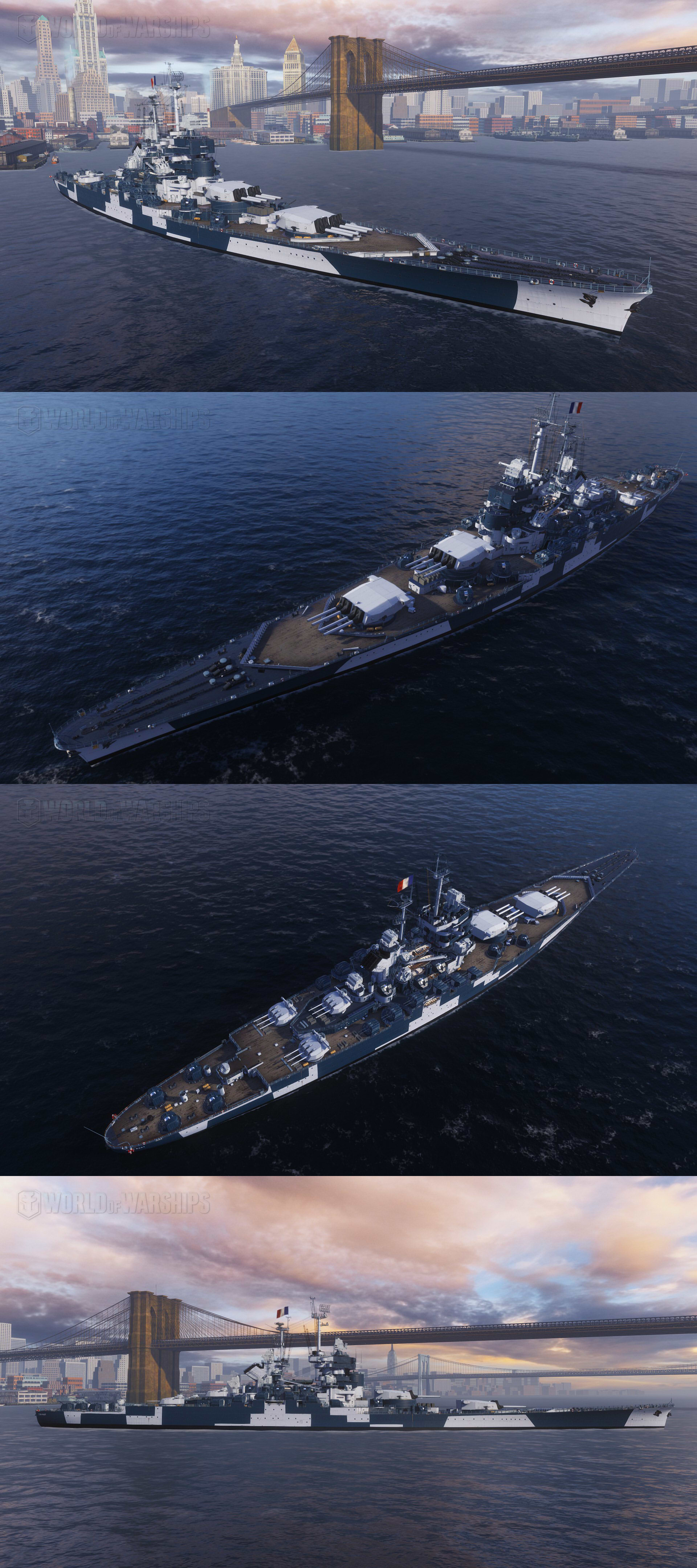 [战舰涂装mod]让巴尔-法系历史涂装