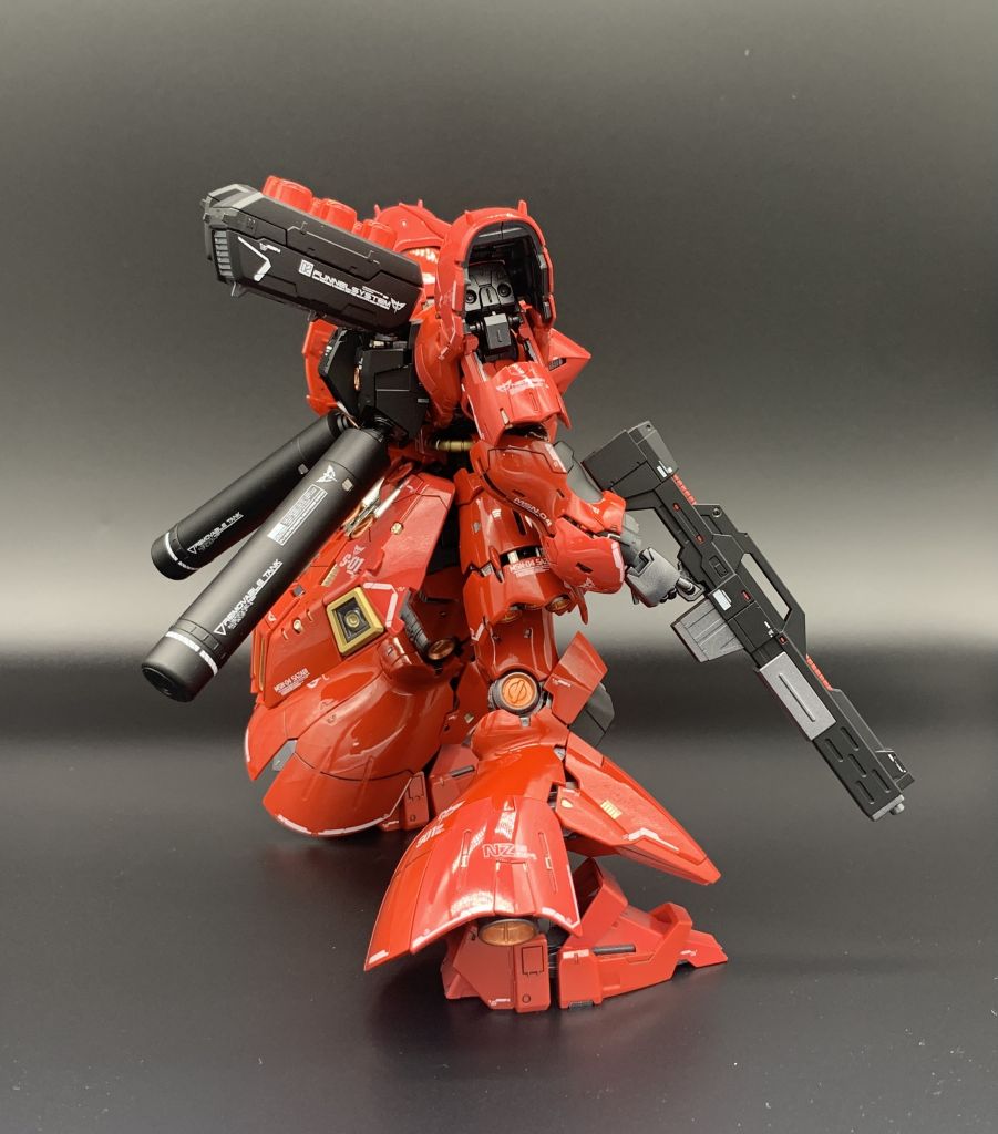 坛友们几乎人手一个的rg沙扎比,拖了许久我的也终于完工了