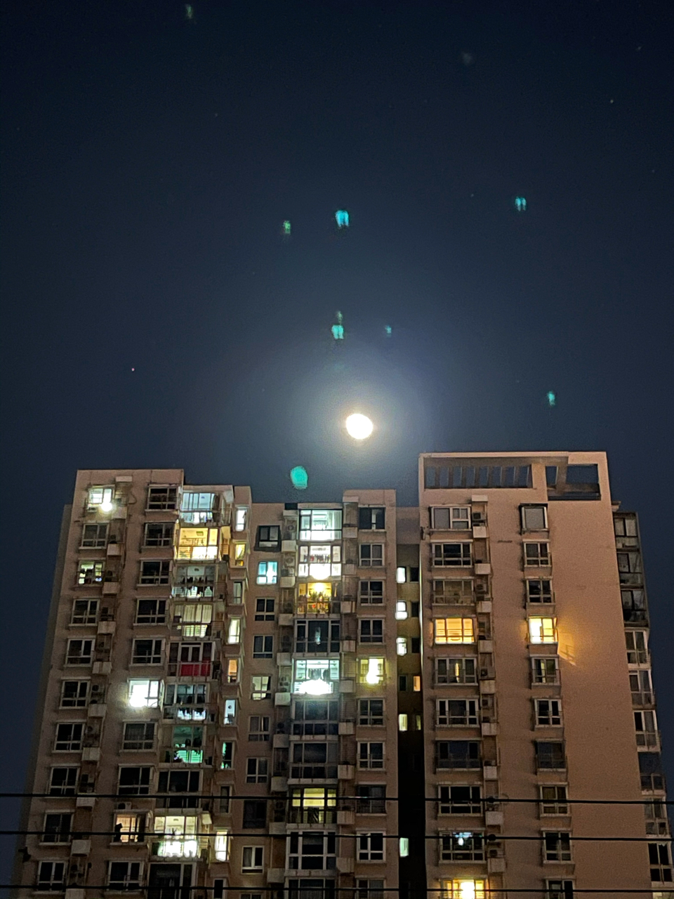 iphone12pm拍城市星空体验