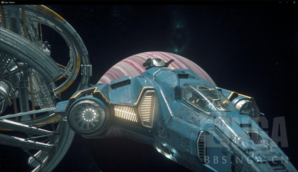 [网络游戏] 星际公民 先锋哨兵 遭受实弹武器攻击的受损效果(多图警告