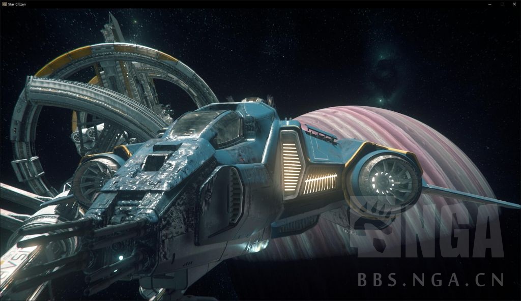 [网络游戏] 星际公民 先锋哨兵 遭受实弹武器攻击的受损效果(多图警告