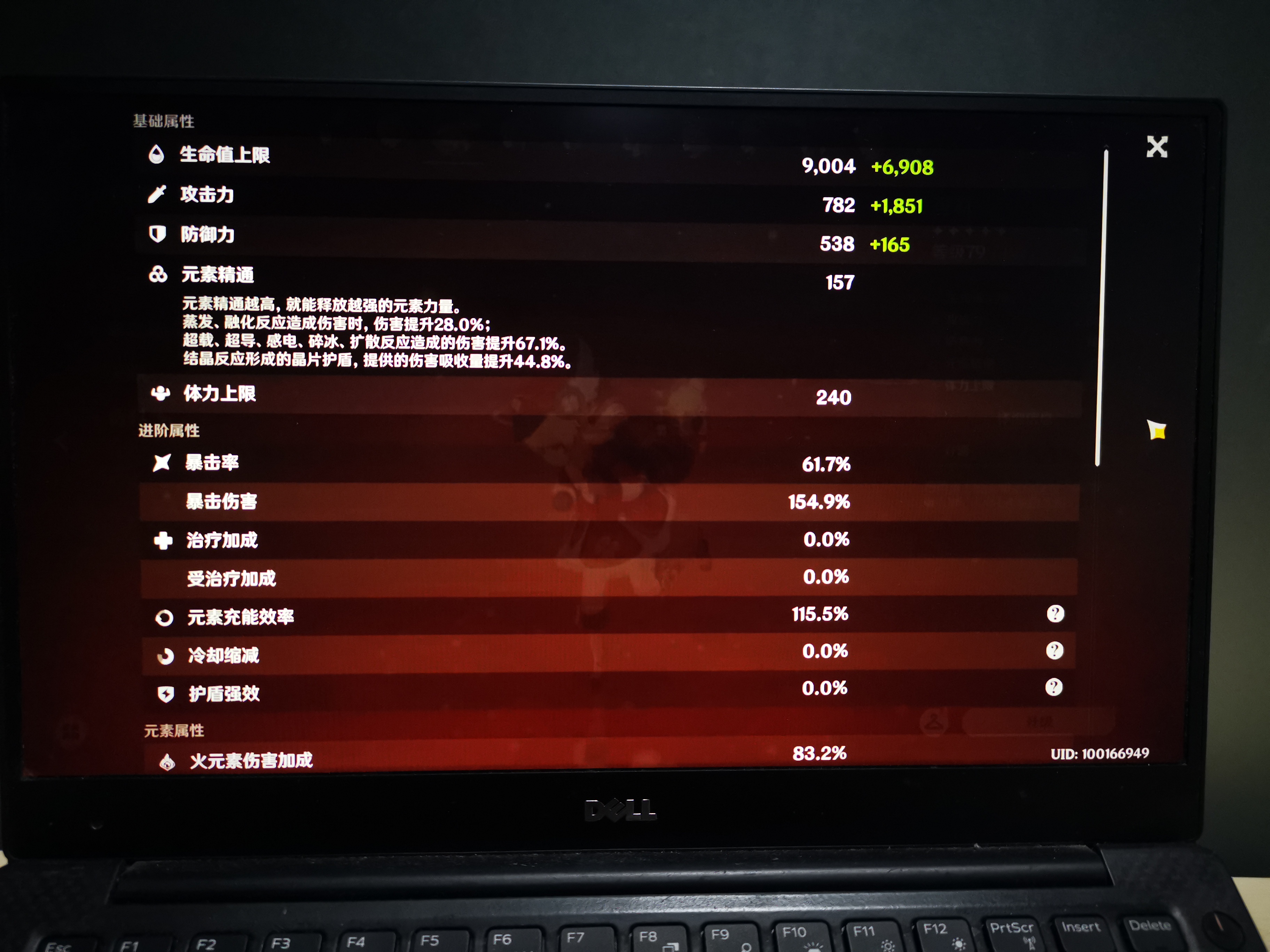 我这可莉面板,算是圣遗物毕业了吧