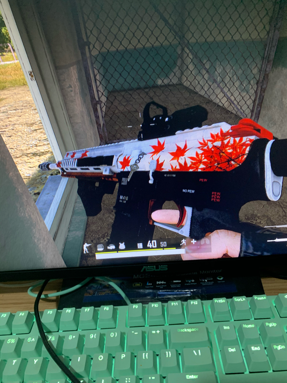 刚回坑怎么弄一把枫叶m4