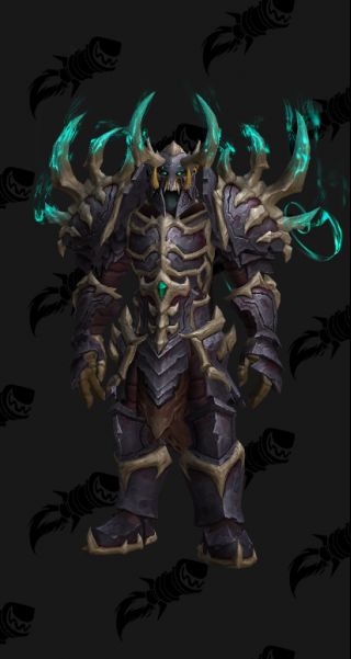 求赞达拉巨魔男通灵板甲锁甲套装图