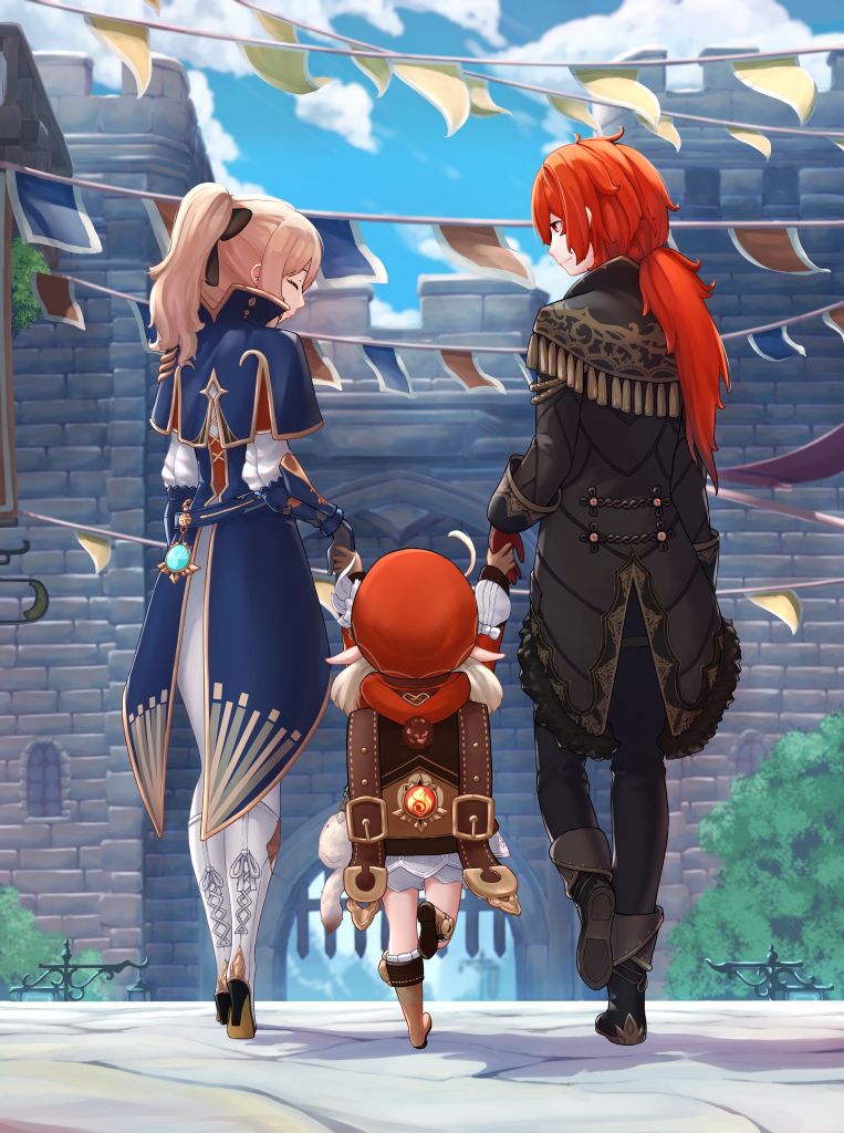 同人搬运卢姥爷琴一家三口