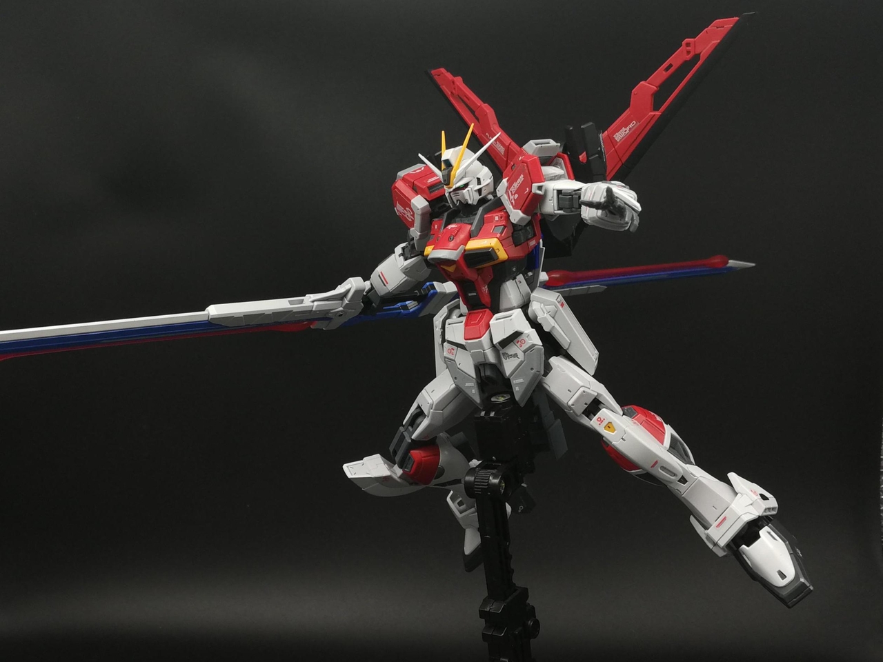 拼装种系rg终于提得动对舰刀啦rg剑装脉冲高达更新6p