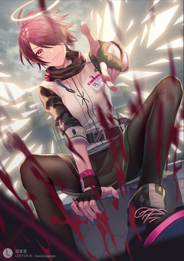 不知道算不算xp氵就很喜欢这种给人拿枪指着的图