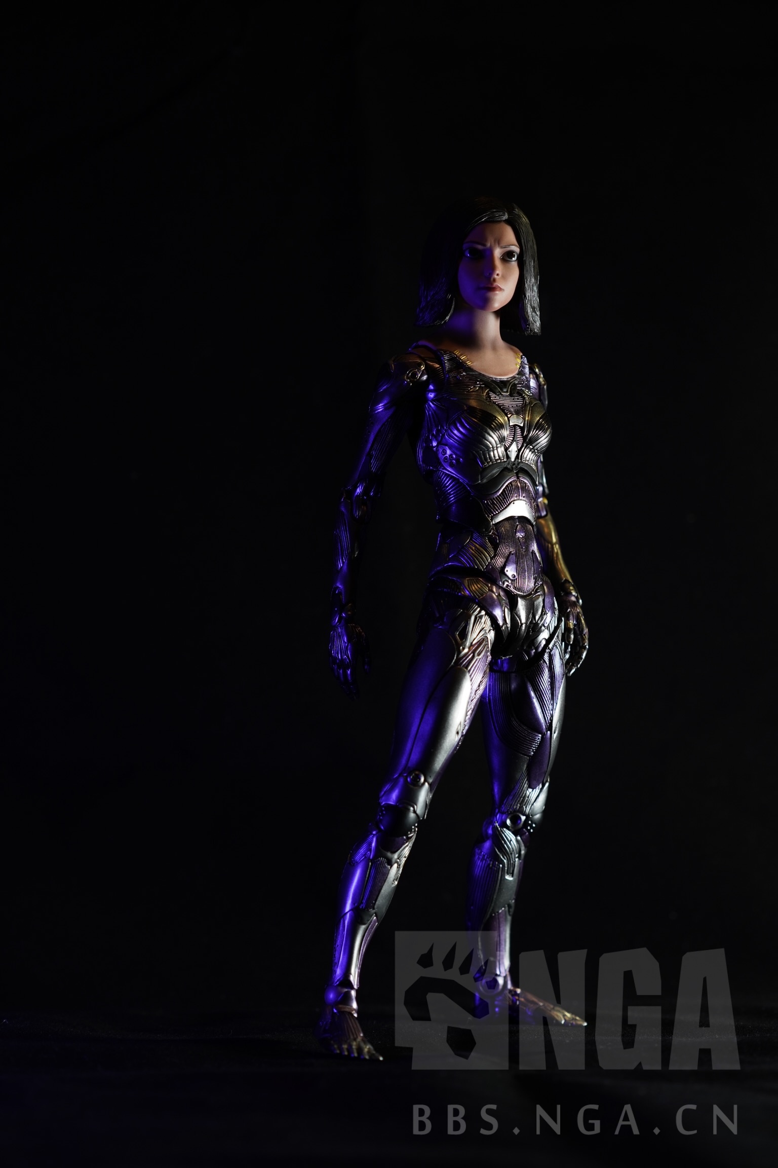 可动成品不会poseno25hottoys战斗天使阿丽塔