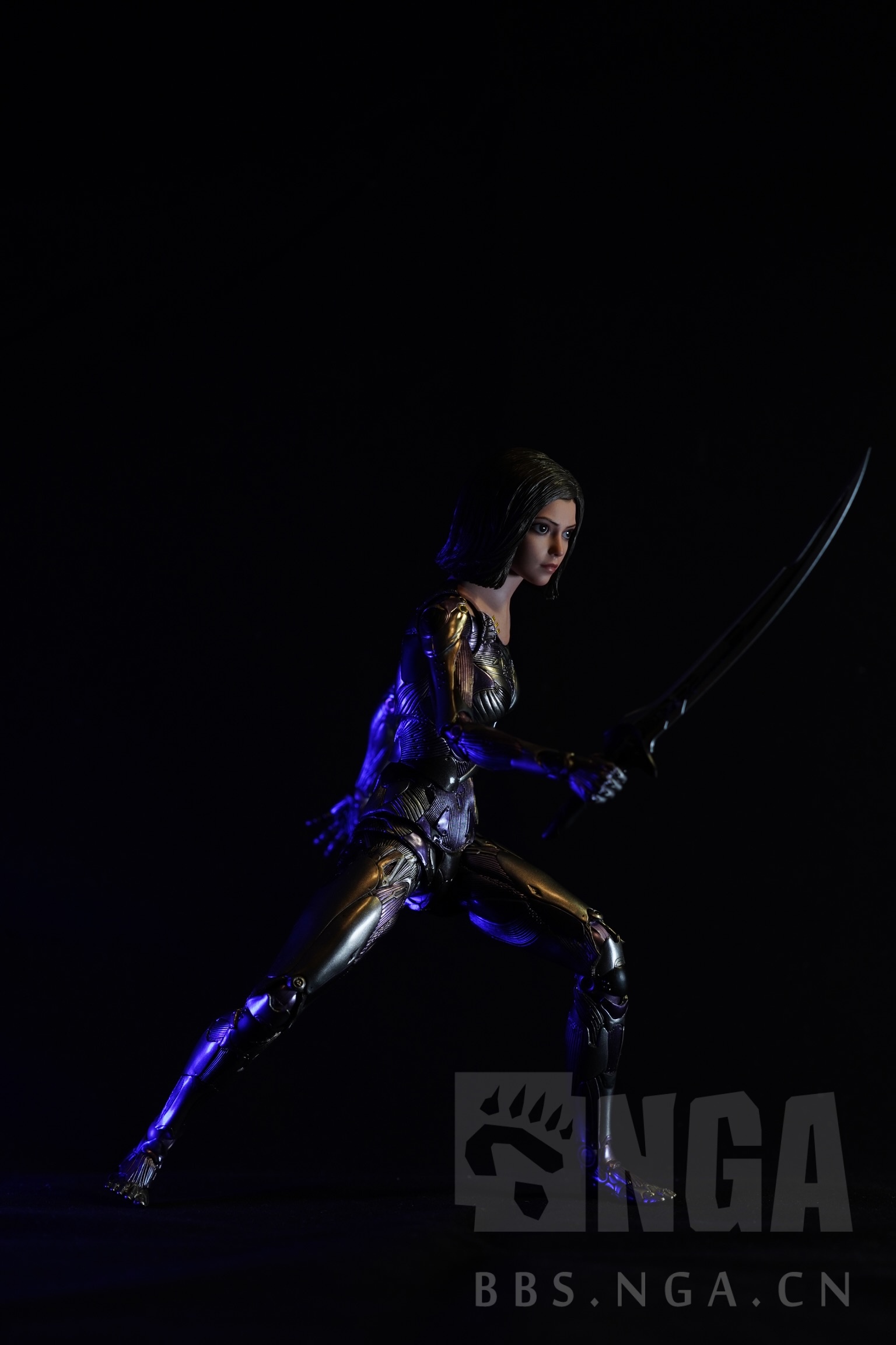 可动成品不会poseno25hottoys战斗天使阿丽塔