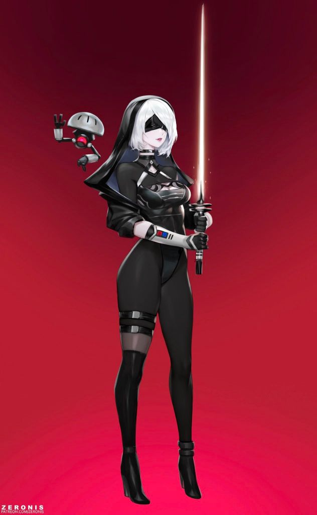 无聊氵网上冲浪看到2b同人图一阵恍惚