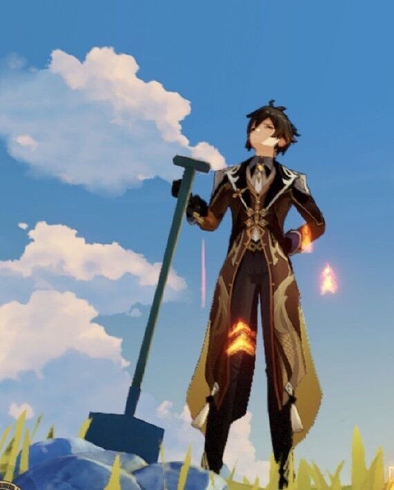 [闲聊杂谈]求一份关于钟离的吊图