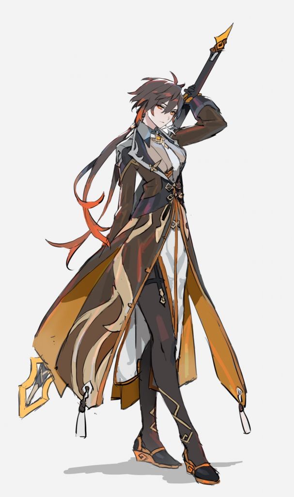 同人搬运女体钟离和公子