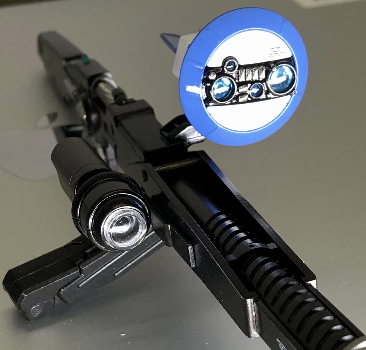 酋长水性漆喷涂exs精灵光束炮