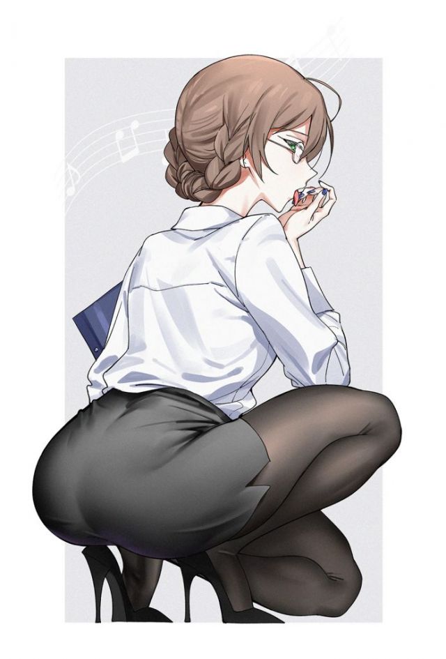 求二次元图当壁纸中年熟女母亲包臀裙黑丝胖次诱惑的风格