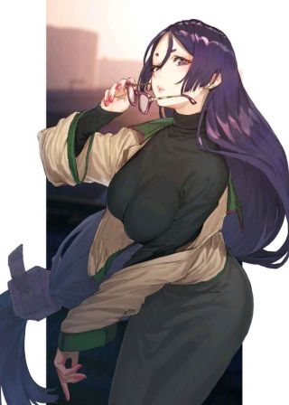 求二次元图当壁纸中年熟女母亲包臀裙黑丝胖次诱惑的风格