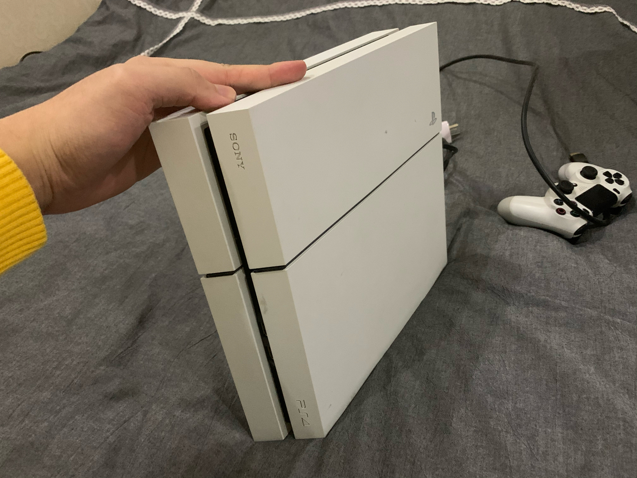 [出老版ps4白色500g]型号1206a