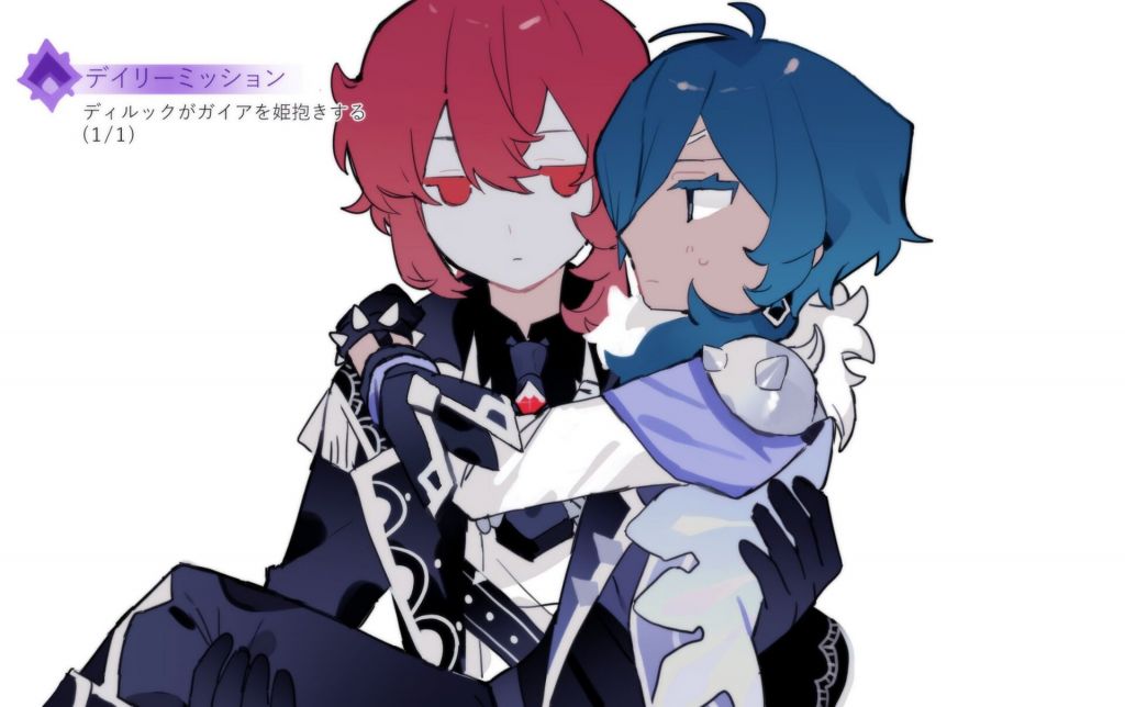 [闲聊杂谈]在?来点迪卢克x凯亚?