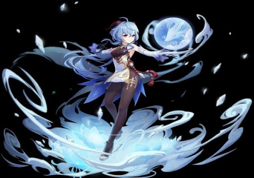 闲聊杂谈感觉甘雨的第一印象是个四星卡立绘也没五星卡的质感啊