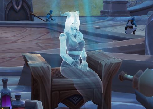 已知,在暗影界能看到艾瑞达/德莱尼,因此这一种族死后若无外力影响