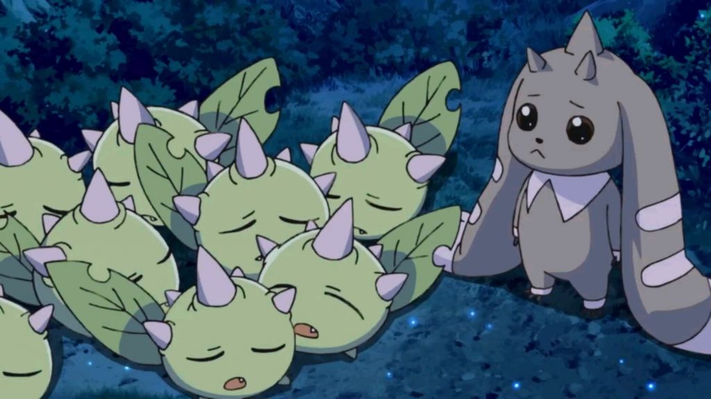 大冒号29集氵这只黑大耳兽会不会被太一收入囊中啊太可爱了