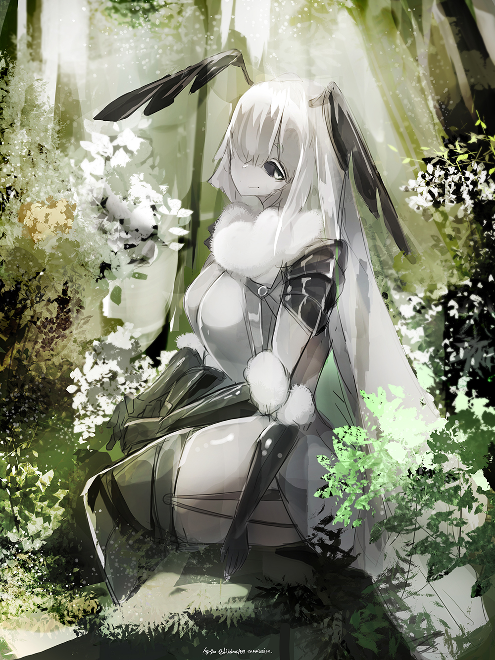 专楼vartist画师转生魂系gamer羽蛾虫娘人外系个人势v月神蛾juniper