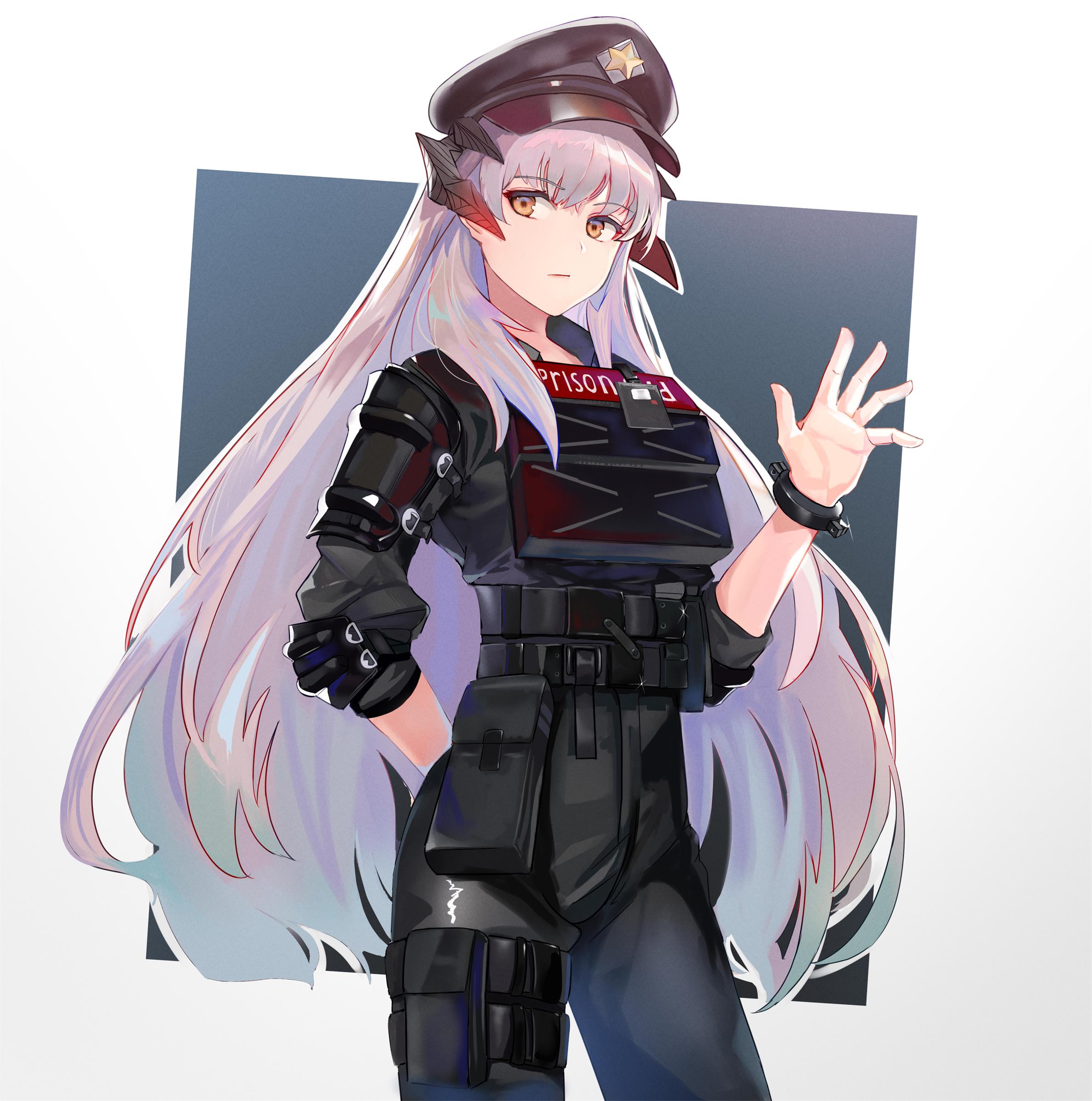 同人绘画摸鱼练习狱警塞雷娅