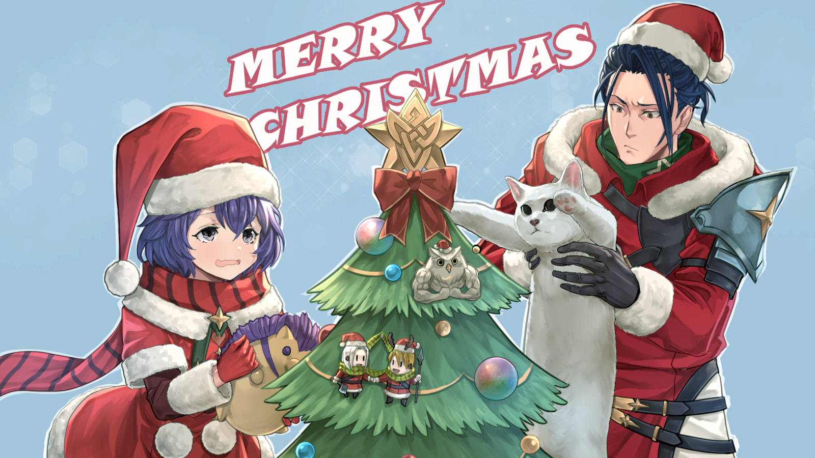 [厨力散发] 圣诞贺图,贝尔x嘴臭