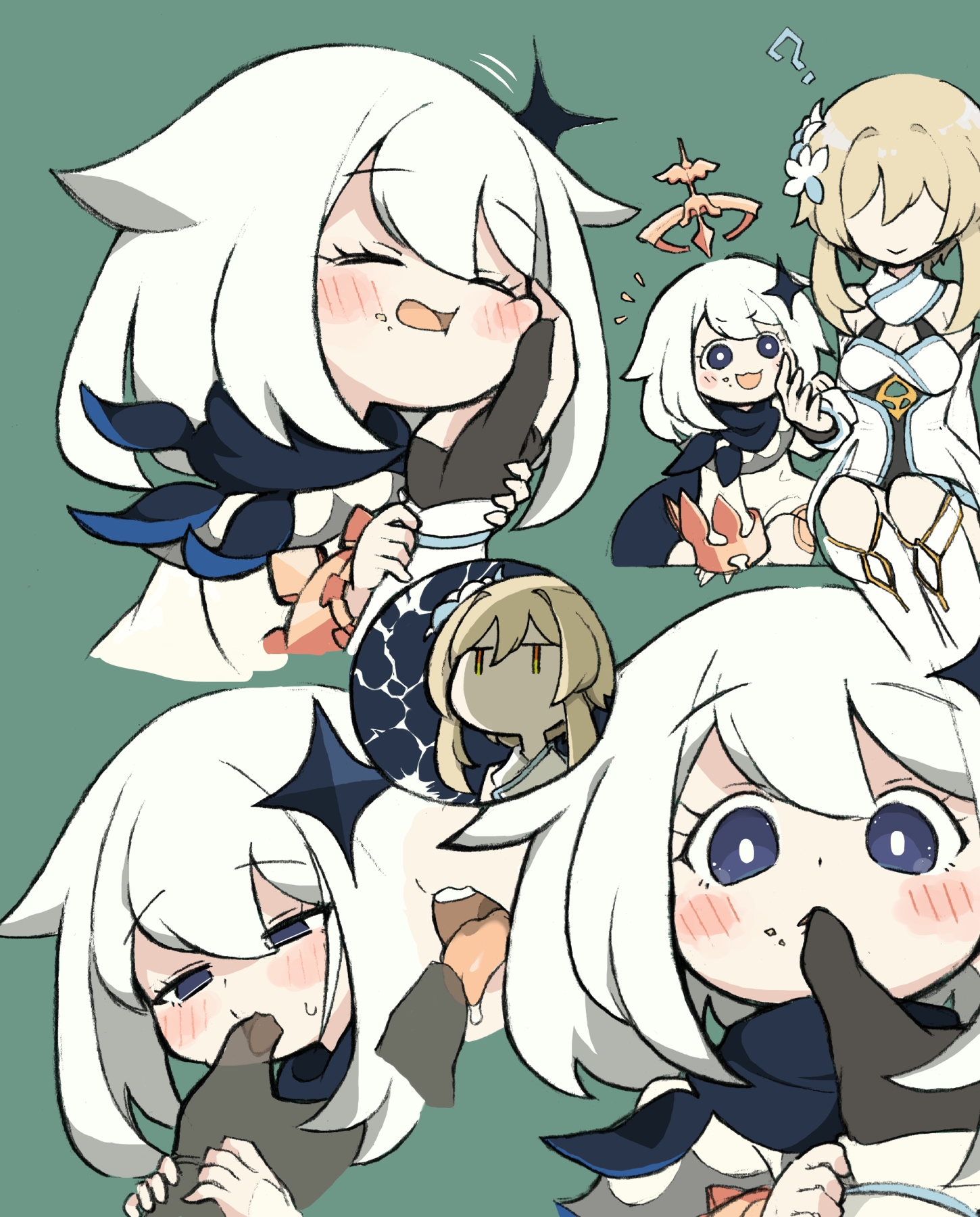 [厨力放出]cp氵,有没有派蒙x荧的同好啊?