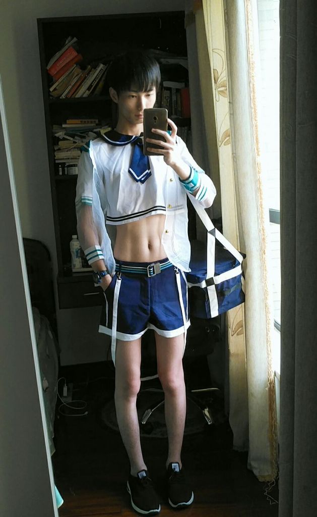 cos氵安塞尔泳装试穿过于清凉不敢穿去cp27了