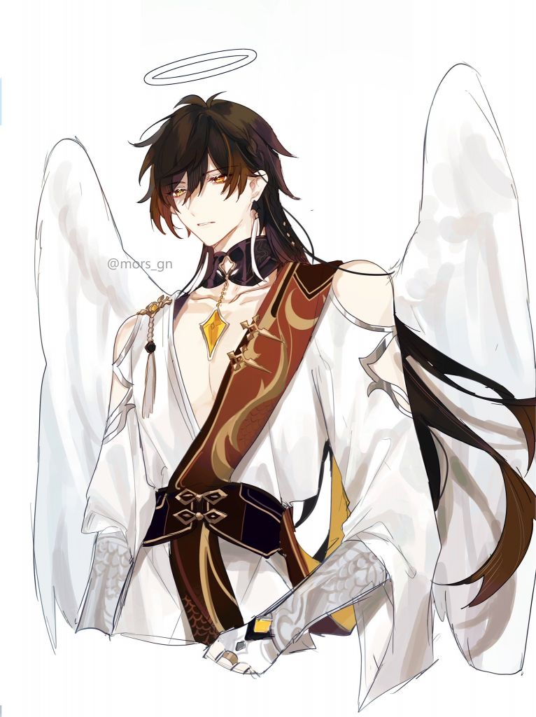 闲聊杂谈求点钟离帅图