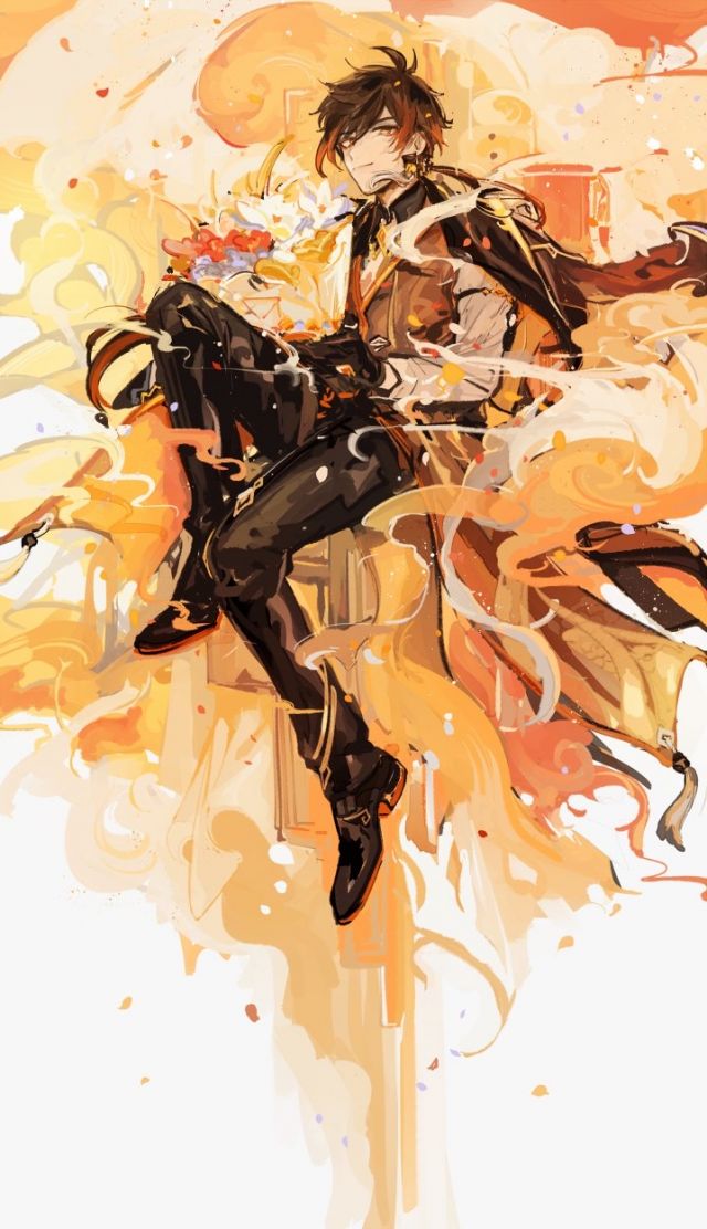 [同人搬运]"愿花留住你的思念,钟离先生"