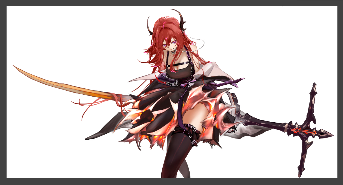 同人乱画简单画完了42和莱瓦汀