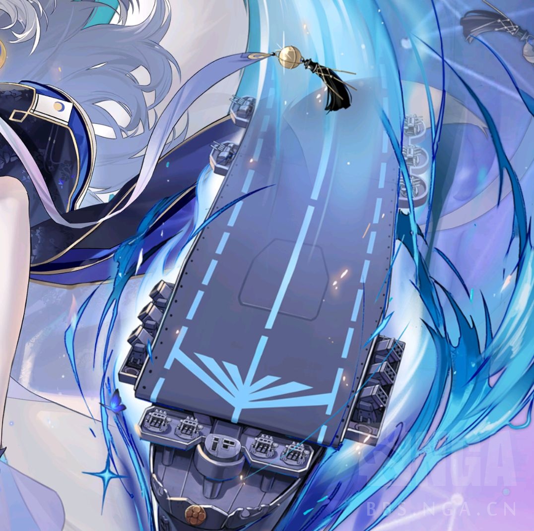 讨论问一个关于航母舰装的问题刚才舔信浓立绘偶然发现的