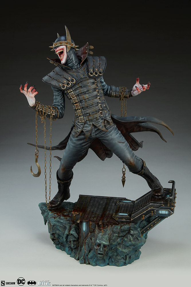 [新闻资讯] side show:dc comics 狂笑之蝠 batman who laughs 雕像