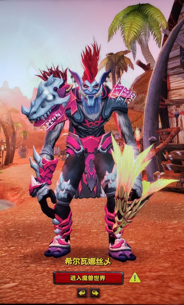 求一个巨魔猎人的幻化