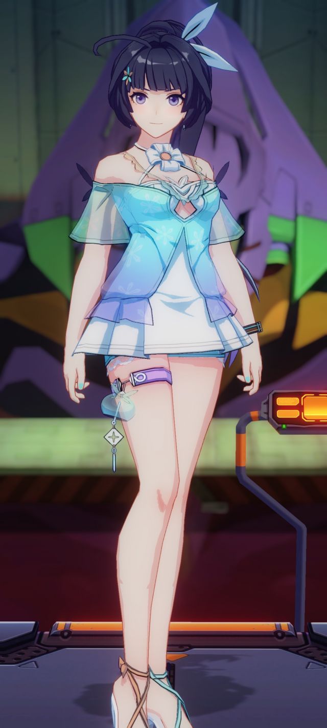 服装赏析天边水色铃声清脆水色铃音