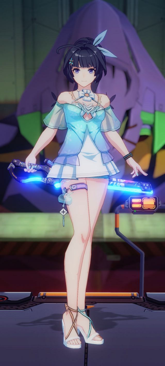 服装赏析天边水色铃声清脆水色铃音