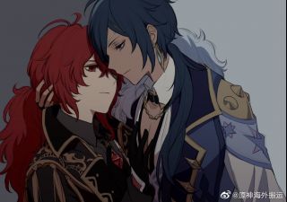 厨力放出请问各位有没有有凯亚x迪卢克的图呀