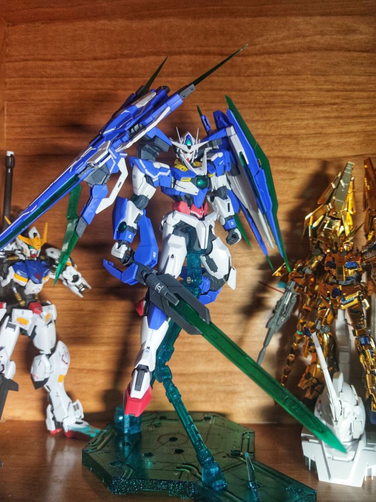 拼装体验一般mg00q全刃素组