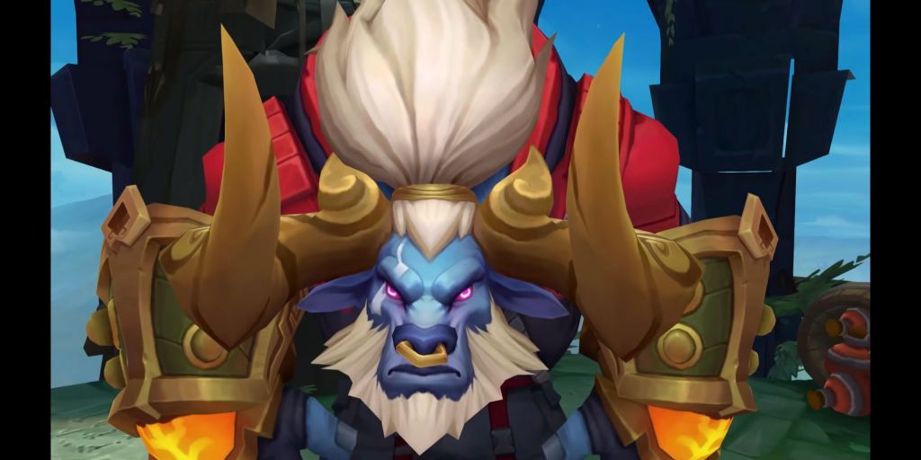 [游戏本体]福牛守护者/情人节 皮肤脸部近景