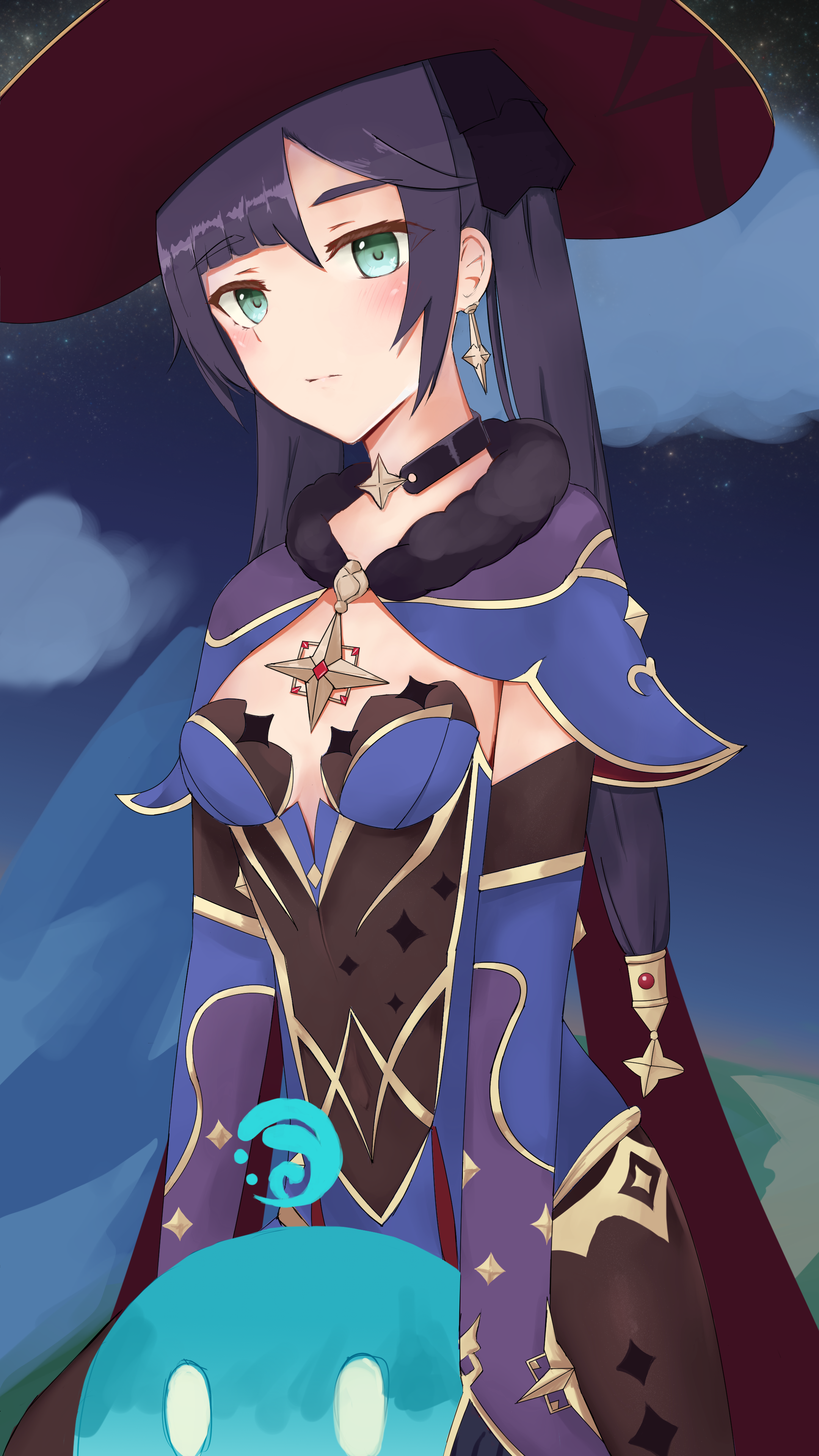 厨力放出同人创作开服以来画过的刻晴莫娜