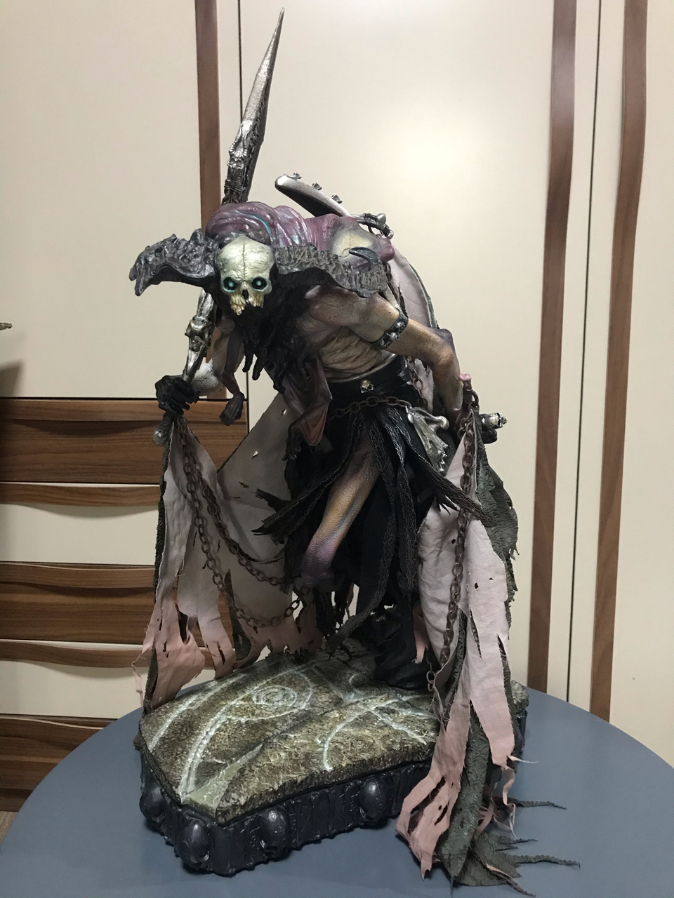 [雕像]开箱分享:sideshow 死亡法庭系列 处刑者