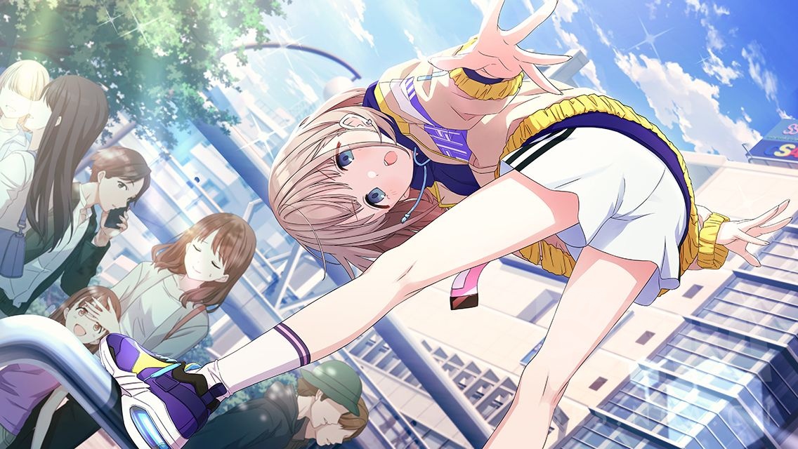 sc氵偶像大师闪耀色彩的新ssr卡面日推上被吐槽像方舟