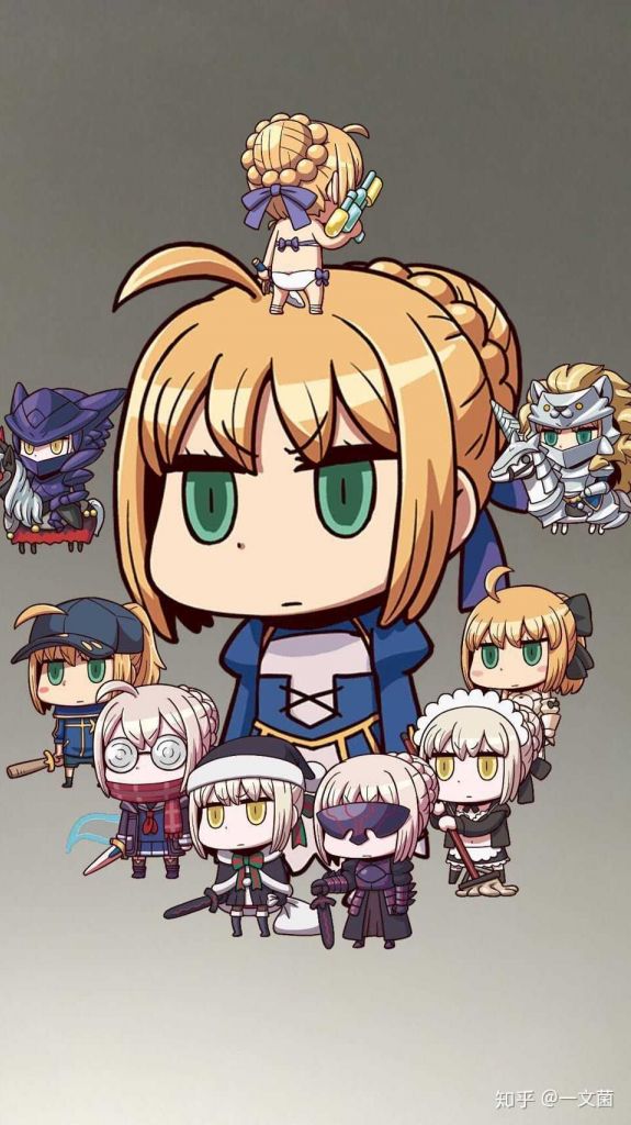 求saber脸的合影图