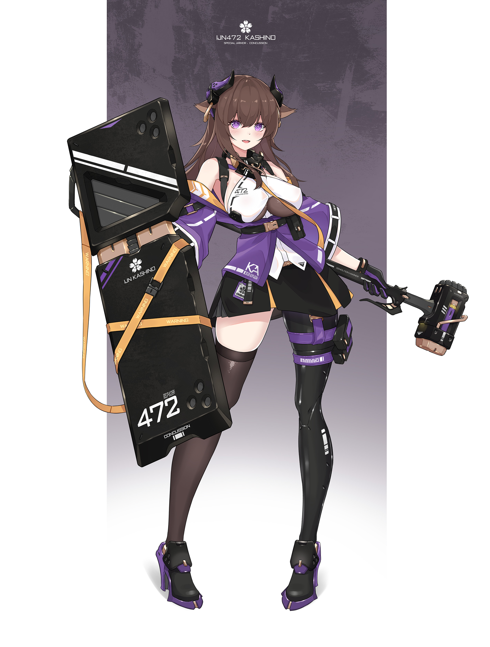 [同人创作] [azur armor] 樫野:震荡