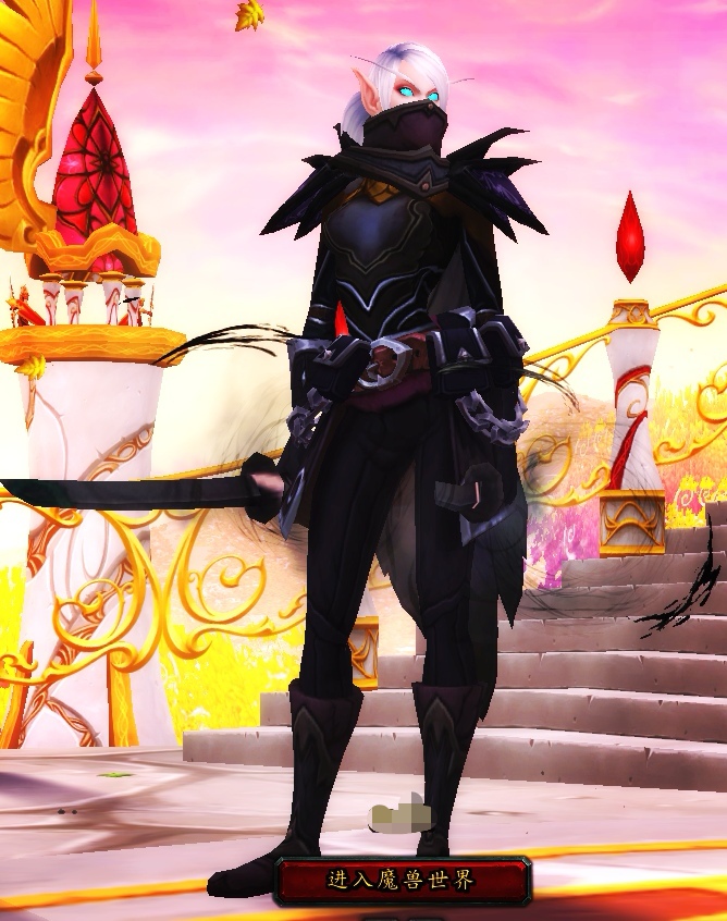 血精灵皮甲黑武士风格